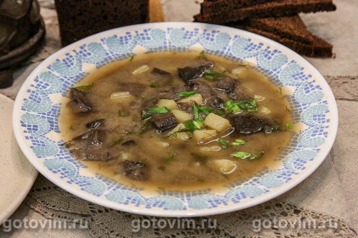 Photo of Суп картофельный с грибами и кефиром. Рецепт с фото
