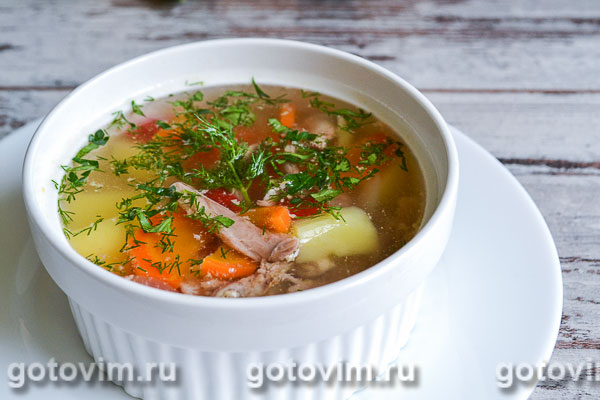 Photo of Суп с кроликом и овощами. Рецепт с фото