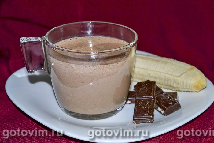 Photo of Коктейль шоколадно-банановый. Рецепт с фото