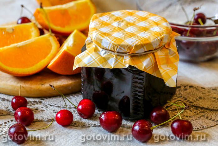 Photo of Варенье из вишни с апельсином . Рецепт с фото