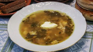 Photo of Куриный суп с картофелем и соленой черемшой. Рецепт с фото