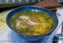 Photo of Суп из свиных ребрышек с солеными огурцами. Рецепт с фото